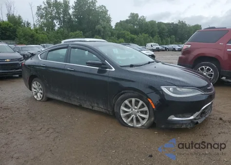 2015 Chrysler 200 C из США, поврежденный, VIN 1C3CCCCB9FN603368